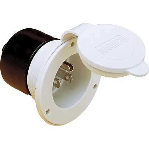 [679-150BBIWRV] Park Power  Power Inlet, 15A White