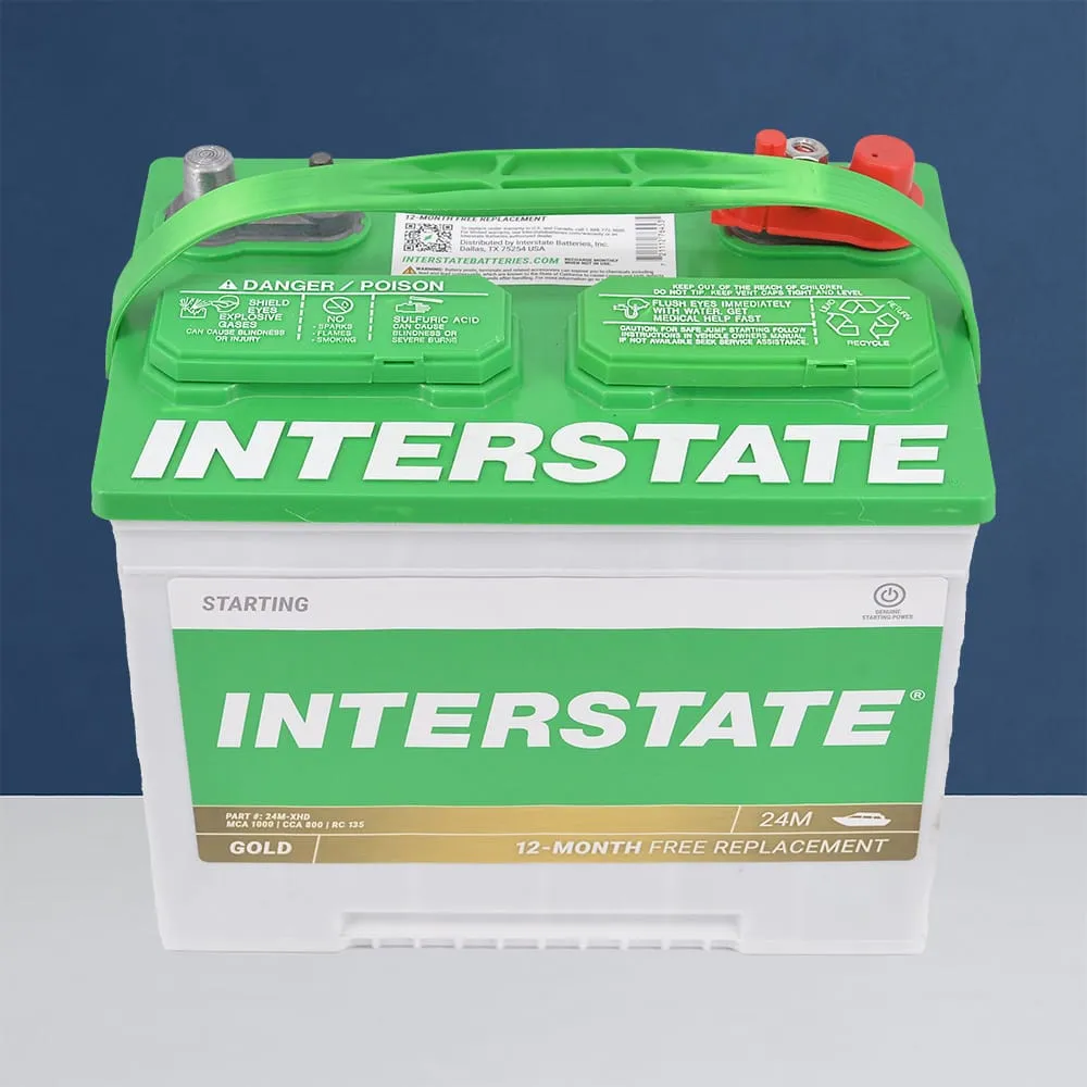 [SRM-24] Interstate starting Battery 12v