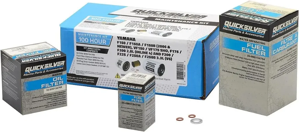 [8M0222224] 100 Hour Maintenance Kit, Yamaha Various 150/175/200/225/250