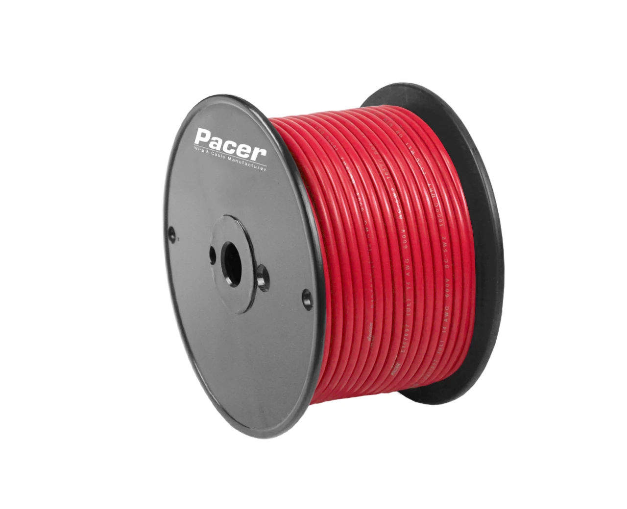 Pacer Primary Marine Wire 14 AWG - 100 ft Spool (Red)