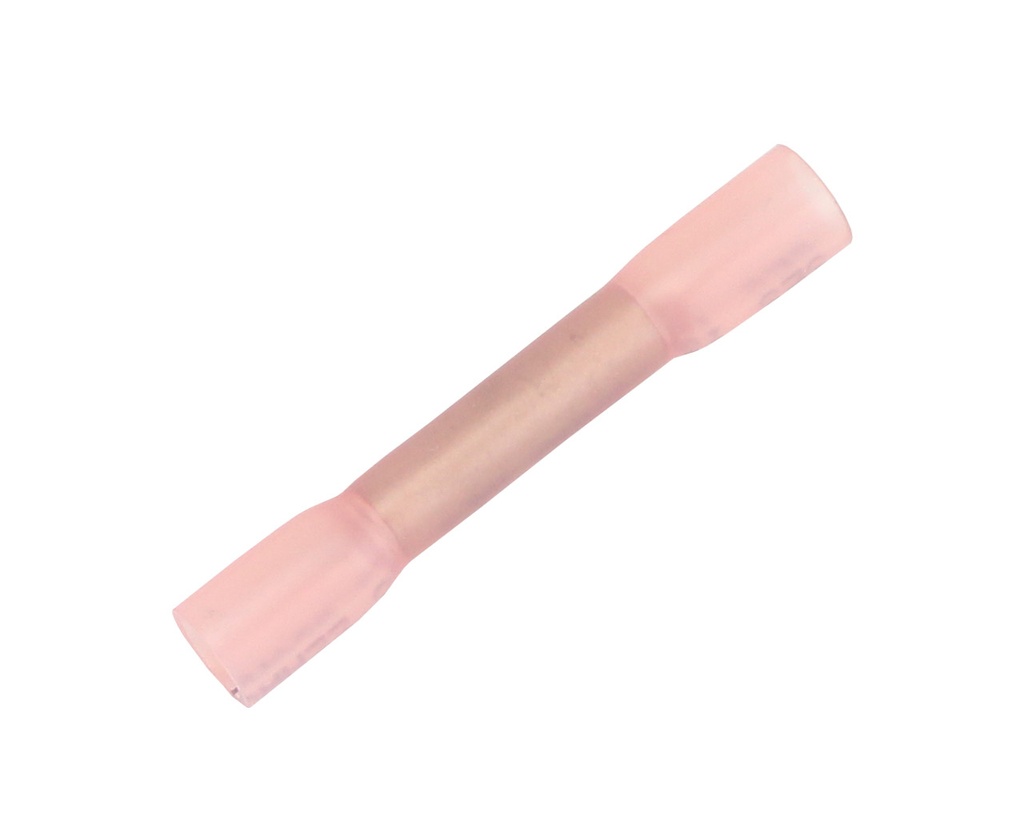 [TBSE18-10] Pacer Heat Shrink Butt Splice 22-18 AWG (Red) - 10 Pack