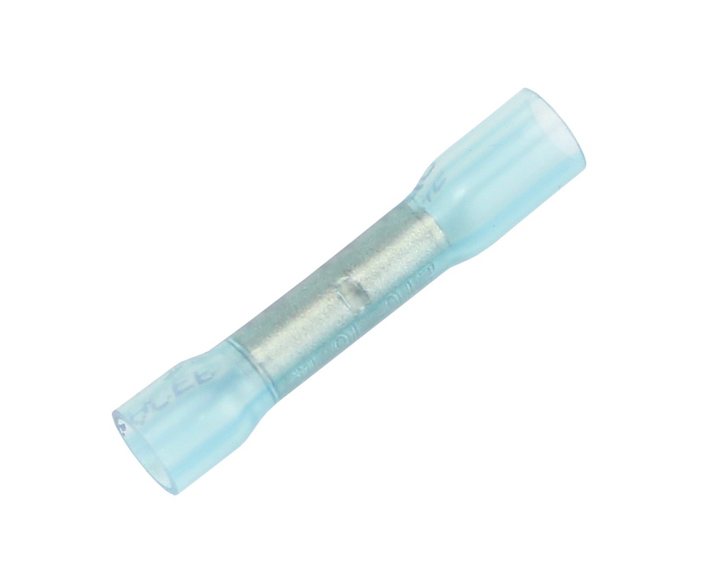 [TBSE14-10] Pacer Heat Shrink Butt Splice 16-14 AWG (Blue) - 10 Pack
