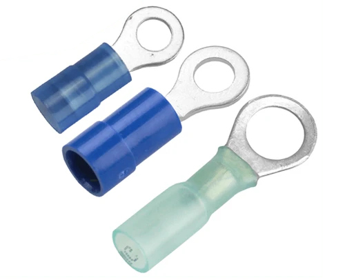 [TBP-RING-1614-14] Pacer Heat Shrink Ring Terminal 16-14 AWG (1/4 Stud) - 10 Pack