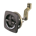 Black Plastic Flush Latch 
