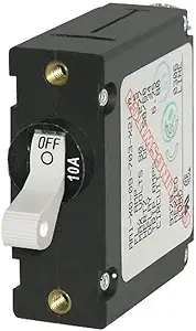 CIR.BREAKER MAGNETIC 40A WHT- BLUE SEA
