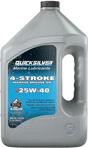 4-STROKE 25W-40 OIL3.78 L