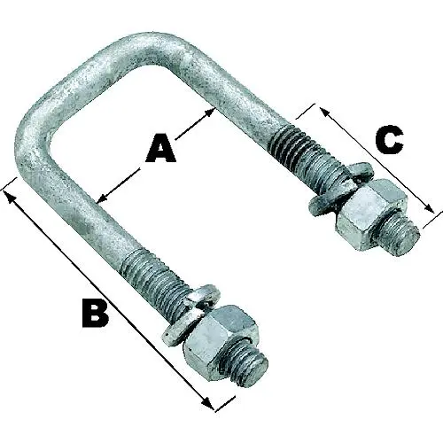 U-BOLT 7/16X4X3