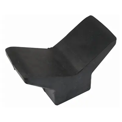 Marpac  V-BOW STOP BLACK 2"X 1/2"