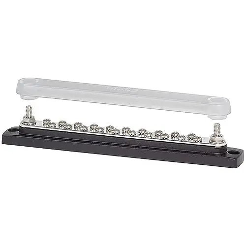 Blue Sea Systems 2312 Common 150A BusBar - 20 Gang with Cover
